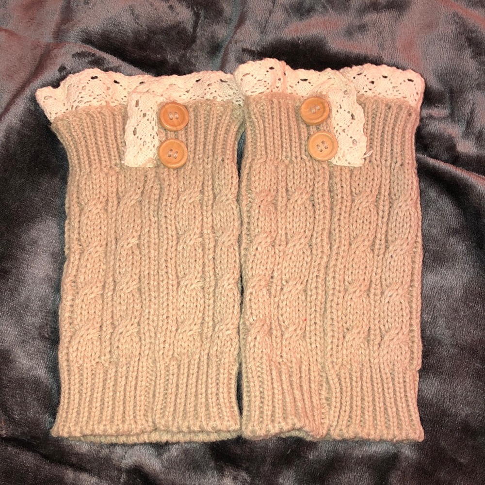 Tan Leg Warmers